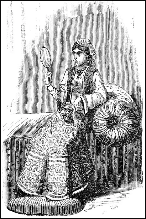 Framed Print : Woman, distinguished Persian, Persia
