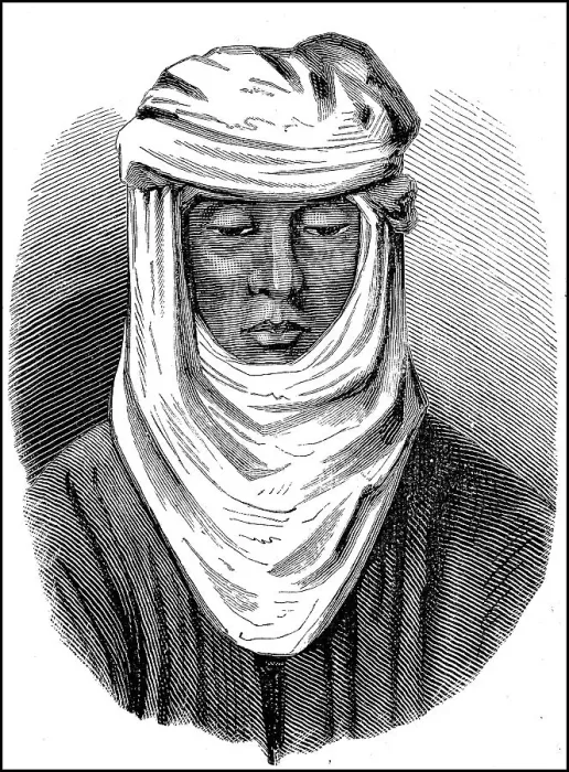 Framed Print : Woman from Qo qon, Uzbekistan, Women in the 19th century