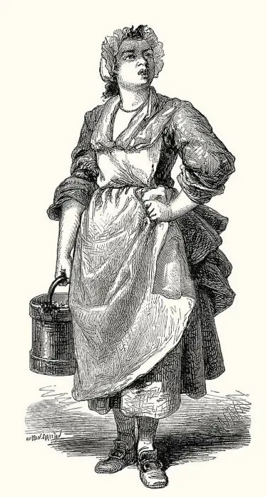 Framed Print : A woman selling nut kernels, Paris Framed Print : A woman selling nut kernels, Paris