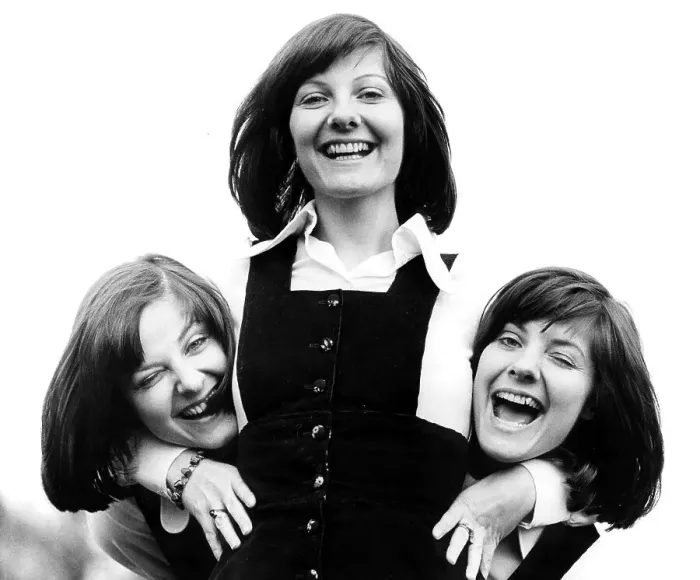 Framed Print : Three women have fun, England, Great Britain Framed Print : Three women have fun, England, Great Britain