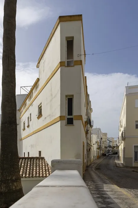 Framed Print : Wonderful old town in white Mediterranean style Framed Print : Wonderful old town in white Mediterranean style