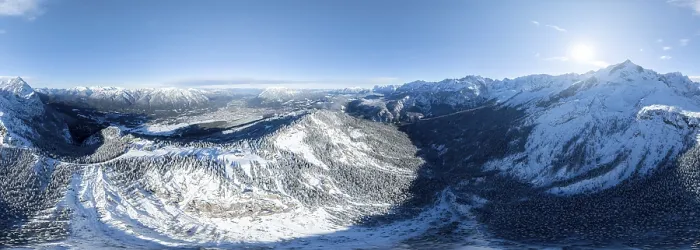 Framed Print : Wonderful winter landscape with Zugspitze