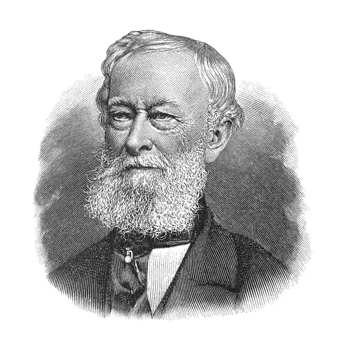 Framed Print : Woodcut, Alfred Krupp, portrait Framed Print : Woodcut, Alfred Krupp, portrait
