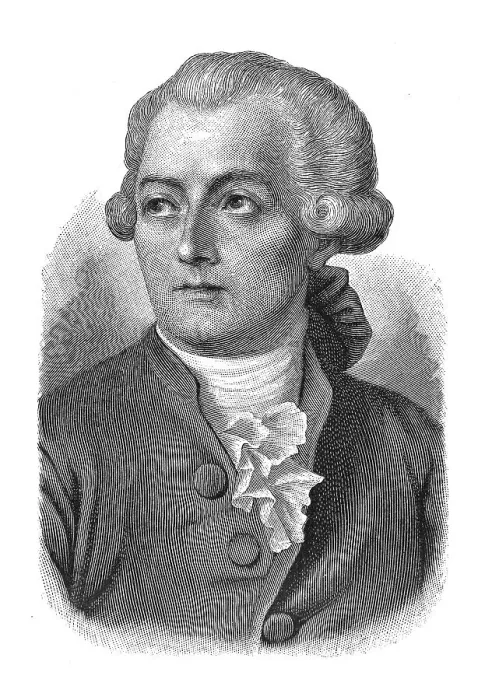 Framed Print : Woodcut, Antoine Laurent de Lavoisier, portrait Framed Print : Woodcut, Antoine Laurent de Lavoisier, portrait
