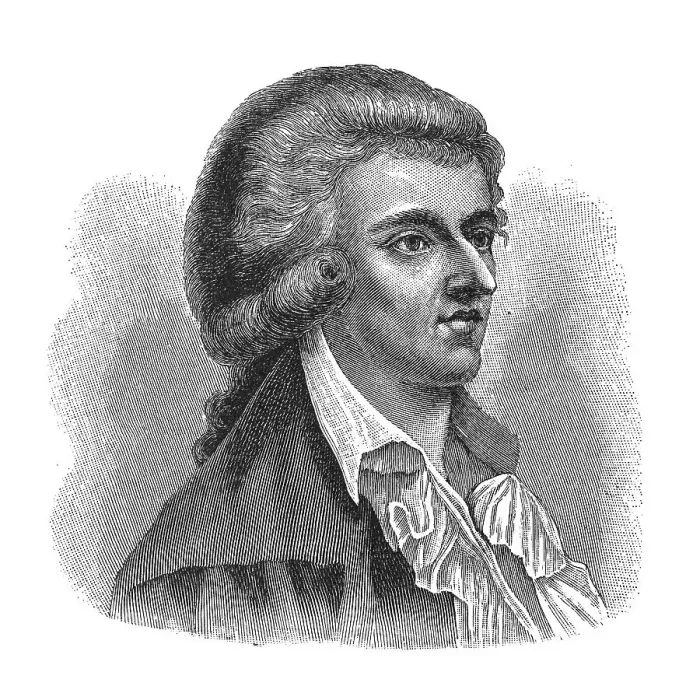 Framed Print : Woodcut, Friedrich Schiller, portrait