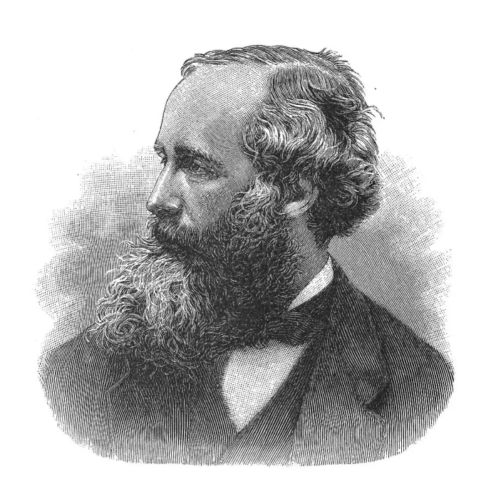 Framed Print : Woodcut, James Clerk Maxwell, portrait Framed Print : Woodcut, James Clerk Maxwell, portrait