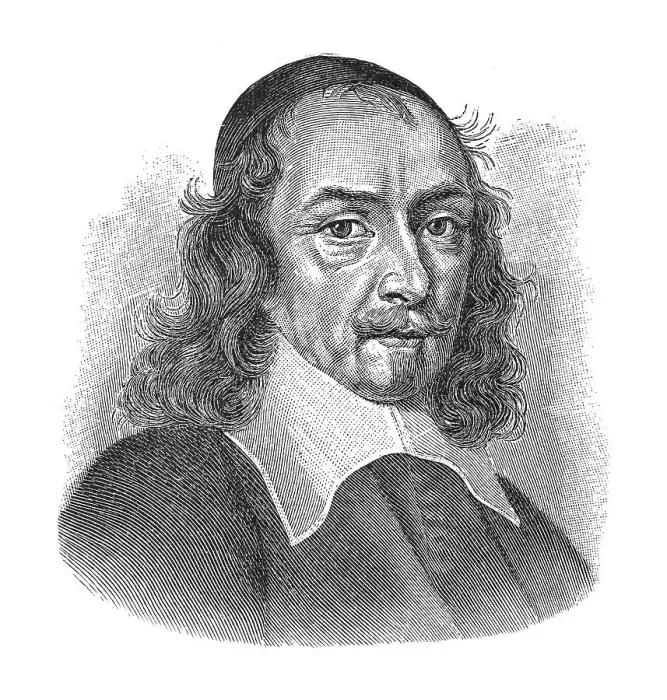 Framed Print : Woodcut, Pierre Corneille, portrait