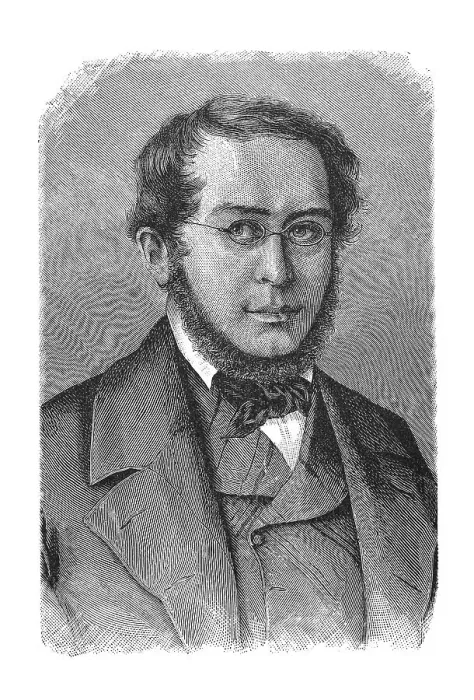 Framed Print : Woodcut, Pierre Joseph Proudhon, portrait