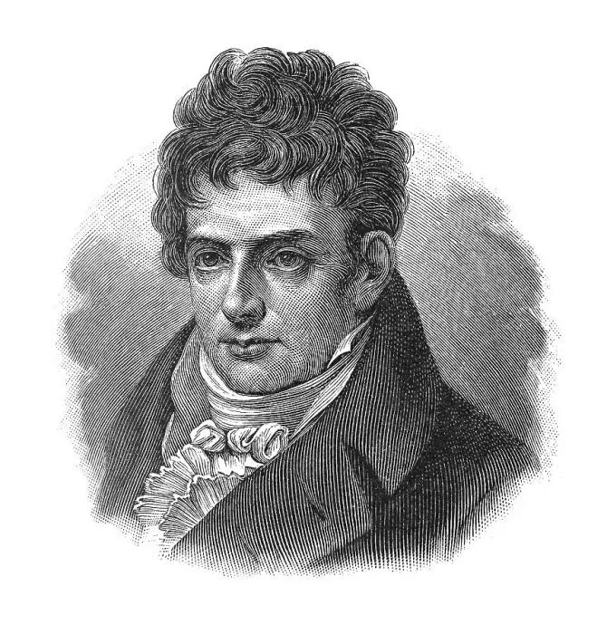 Framed Print : Woodcut, Robert Fulton, portrait Framed Print : Woodcut, Robert Fulton, portrait