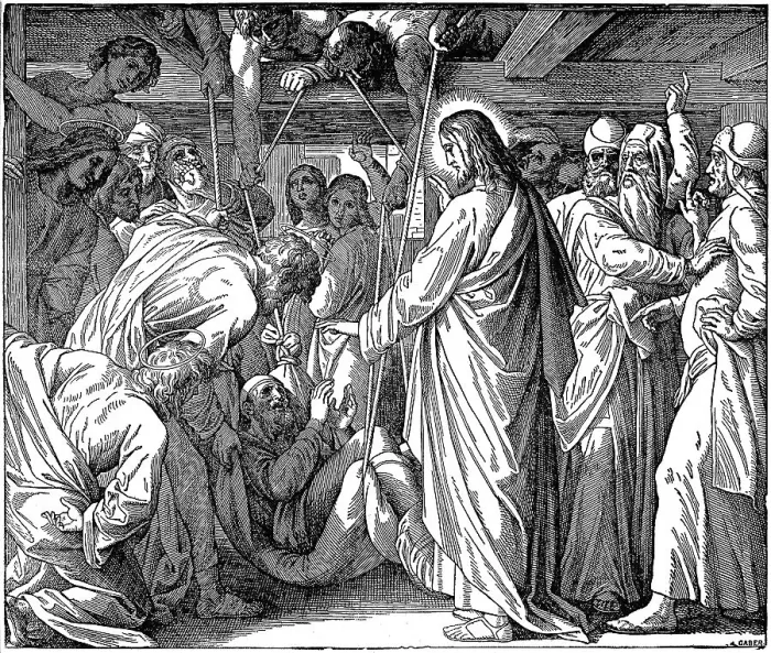 Framed Print : Woodcut, the sanctification of the gout sufferer
