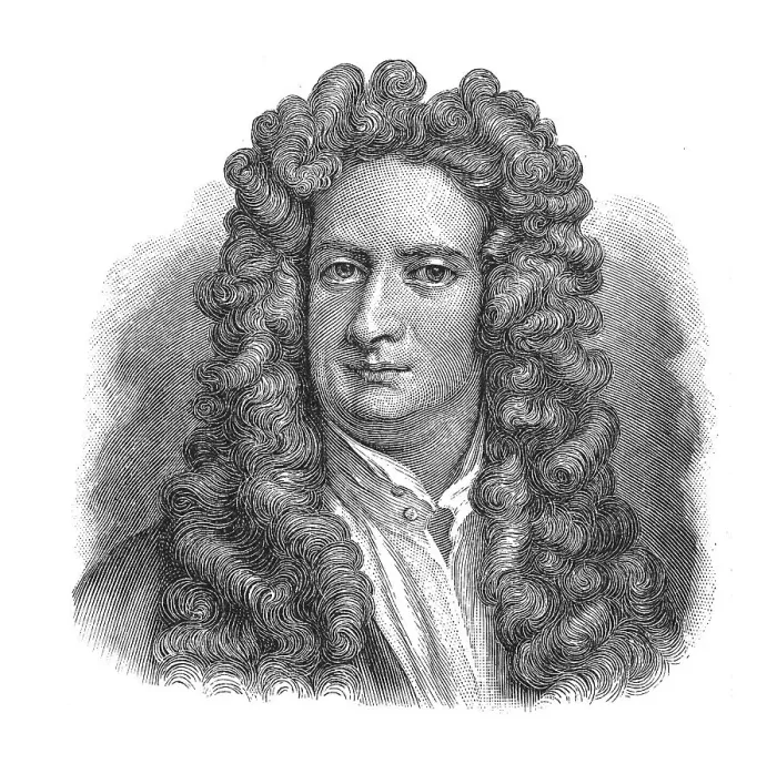 Framed Print : Woodcut, Sir Isaac Newton, portrait Framed Print : Woodcut, Sir Isaac Newton, portrait