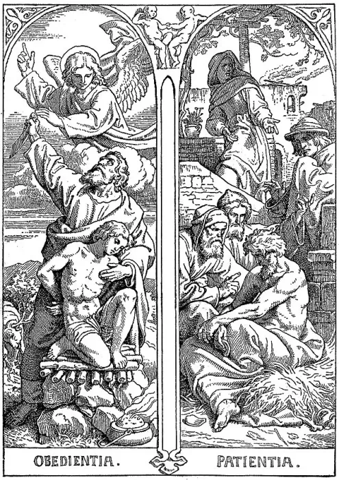 Framed Print : Woodcut, waiting, patience until the Advent of the Lord