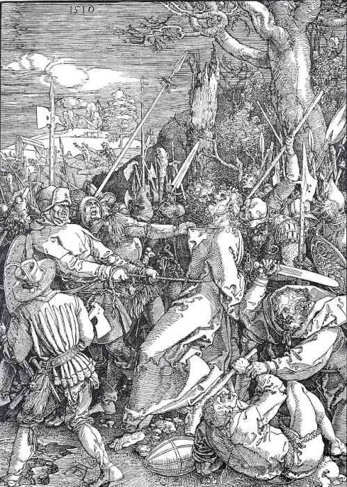 Framed Print : Woodcuts to complete the picture cycle of the great Passion