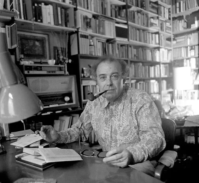 Framed Print : Writer and Traven's biographer Rolf Recknagel