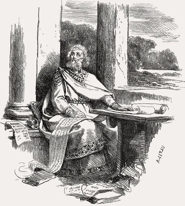 Framed Print : Wulfila or Ulfilas, c. 311-383 Framed Print : Wulfila or Ulfilas, c. 311-383