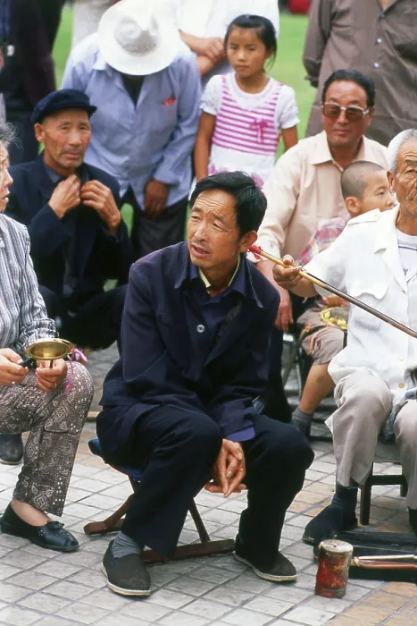 Framed Print : Wuwei has a population of around 500