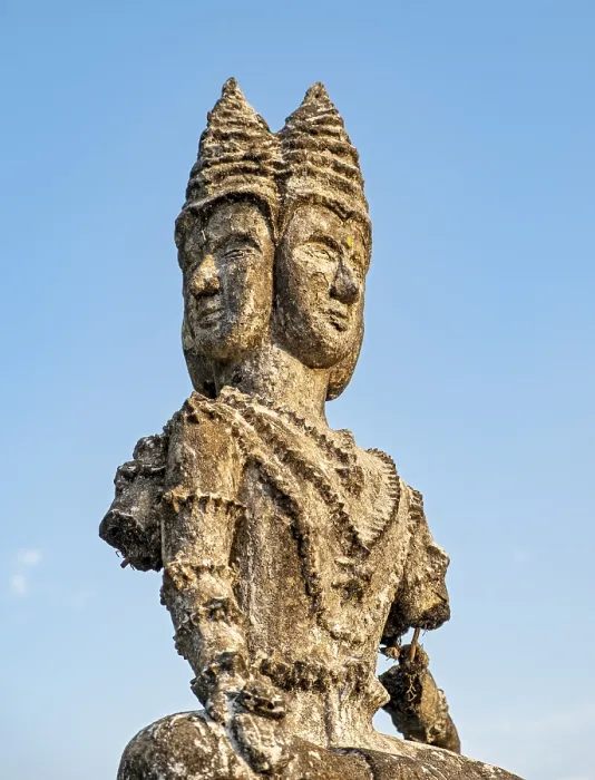 Framed Print : Xieng Khuan Buddha Park, Vientiane, Laos, Asia