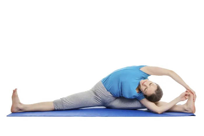 Framed Print : Yoga, young beautiful slender woman yoga instructor doing Revolved Wide Seated Forward Bend Pose Framed Print : Yoga, young beautiful slender woman yoga instructor doing Revolved Wide Seated Forward Bend Pose