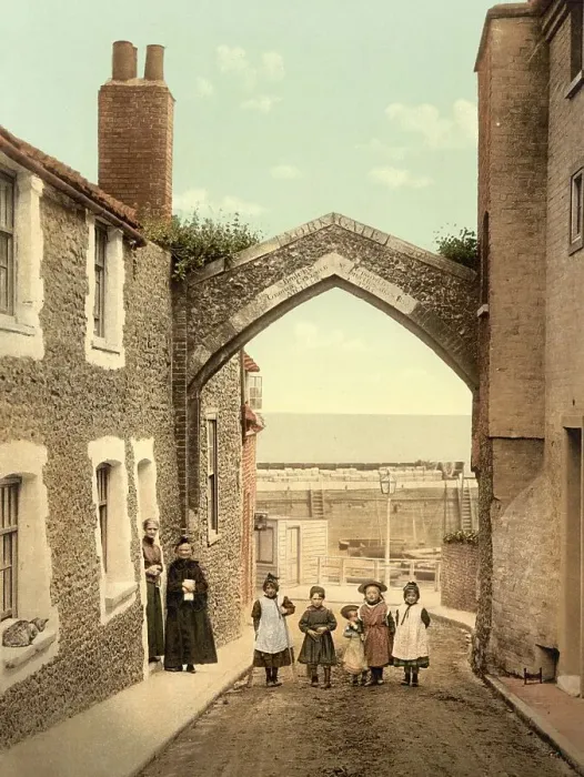 Framed Print : York Gate in Broadstairs, small town in the county of Kent in southeast England