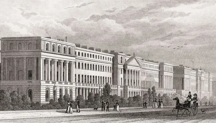 Framed Print : York Terrace, Regent's Park