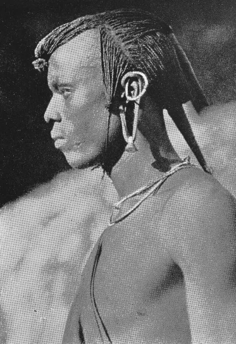 Framed Print : Young Maasai Warrior, 1920, German East