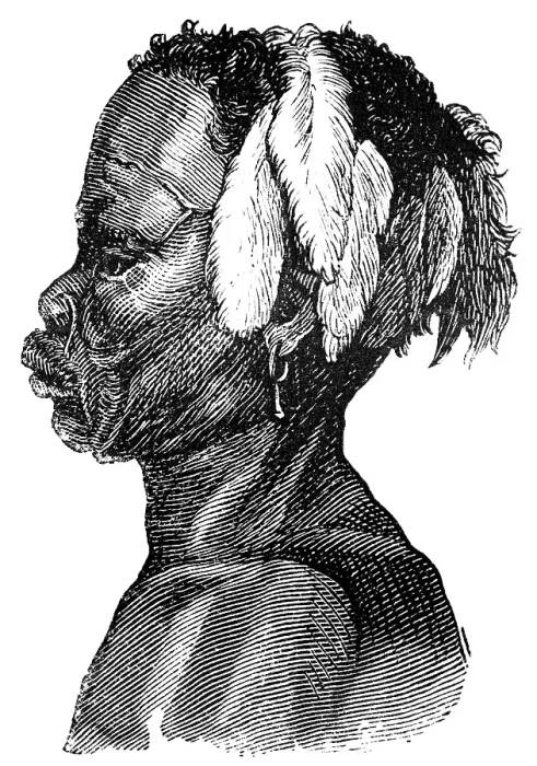 Framed Print : Young man of the indigenous San ethnic group