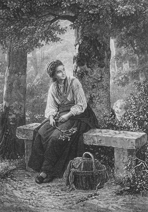 Framed Print : Young mother sitting on a bench Framed Print : Young mother sitting on a bench