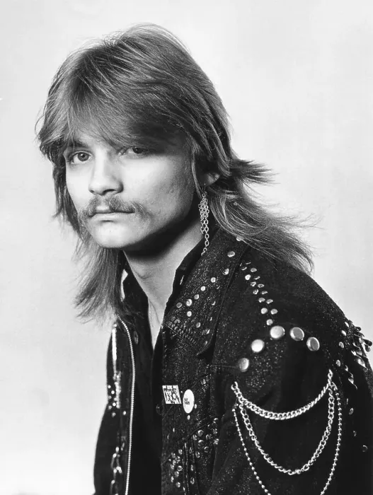 Framed Print : Young rocker, Leipzig, GDR, East Germany