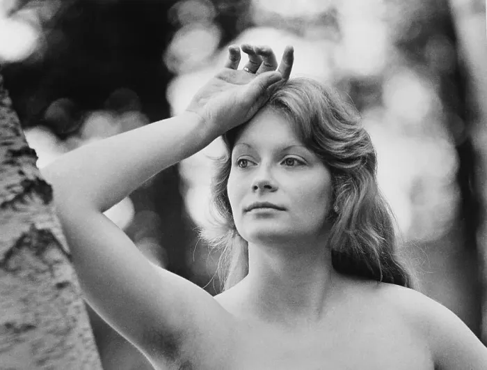 Framed Print : Young woman, East Germany, around 1972 Framed Print : Young woman, East Germany, around 1972