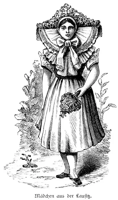 Framed Print : Young woman in traditional traditional costume
