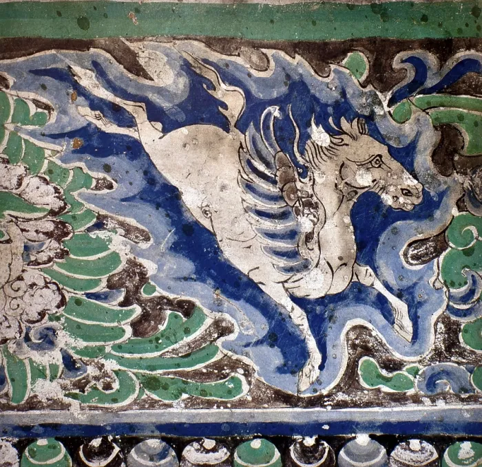 Framed Print : The Yulin Caves (Chinese: 榆林窟) Framed Print : The Yulin Caves (Chinese: 榆林窟)
