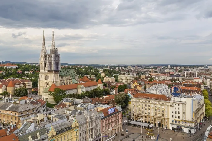 Framed Print : Zagreb, Croatia - May, 08, 2017: Cathedral of Zagreb