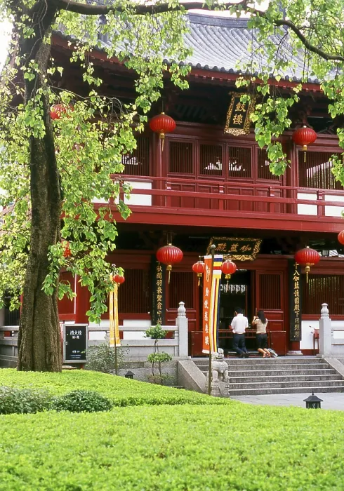 Framed Print : This Zen, or Chan, Buddhist temple Framed Print : This Zen, or Chan, Buddhist temple