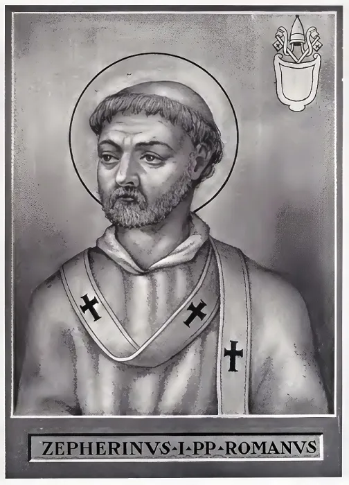 Framed Print : Zephyrinus (died 20 December 217 in Rome)