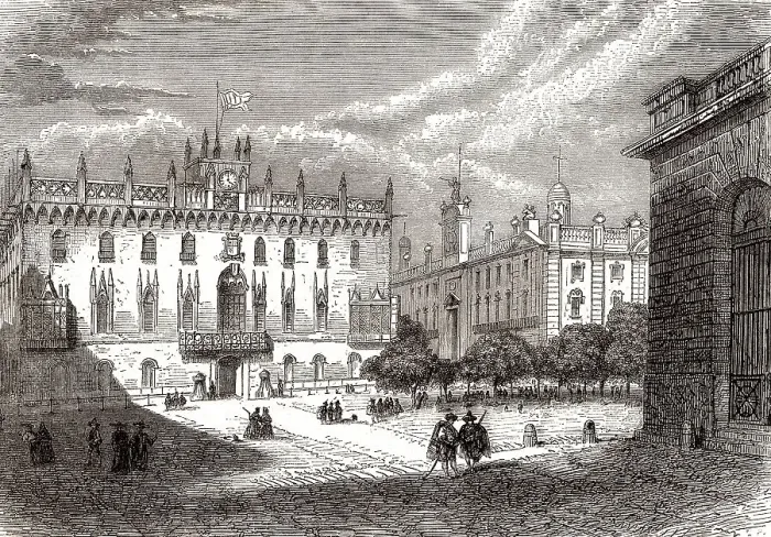 Framed Print : Zollhaus, Plaza del Palacio, Barcelona