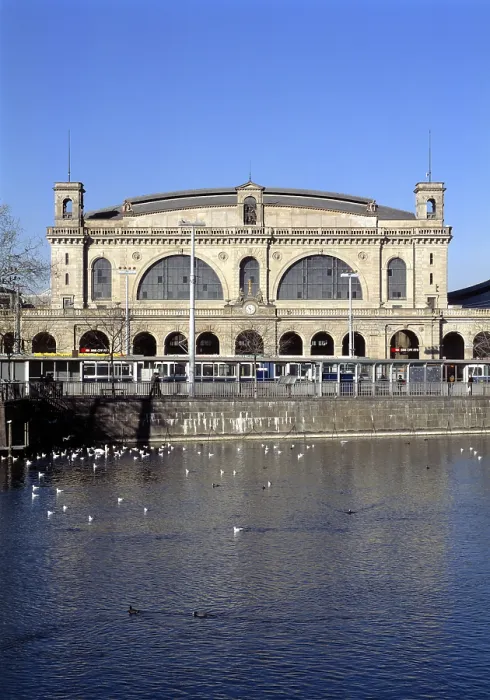 Framed Print : Zurich, main station