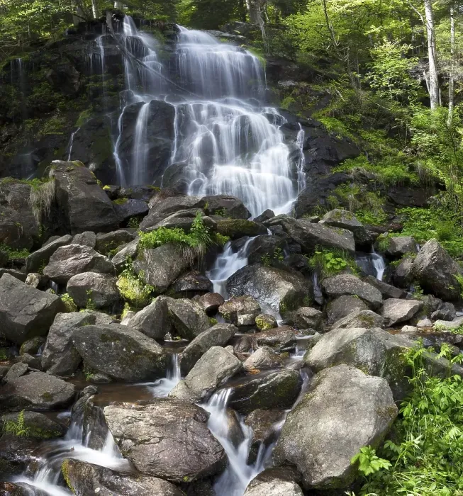 Framed Print : Zweribach waterfalls at Mt Kandel Framed Print : Zweribach waterfalls at Mt Kandel