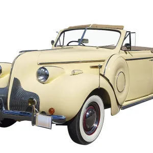 1939 Buick Straight Eight Convertible isolated 1939 Buick Straight Eight Convertible isolated
