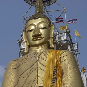 32 metre high standing Buddha statue 32 metre high standing Buddha statue