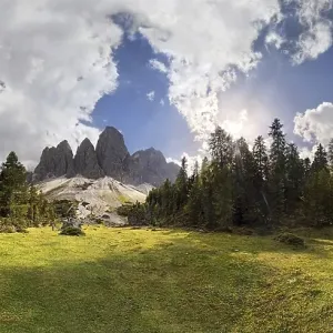 360 ° panoramic view on Adolf-Munkel-Weg trail