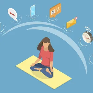 Digital Detox Print: Stress Relief and Relaxation