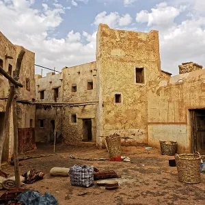 Abandoned and deserted city in Ouarzazate Abandoned and deserted city in Ouarzazate