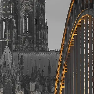 Abendstimmung am Kolner Dom Abendstimmung am Kolner Dom