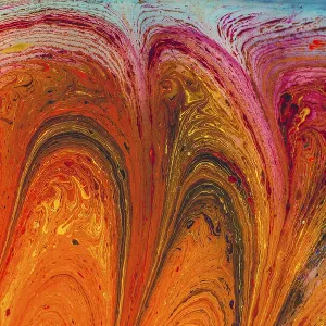 Abstract marbling art patterns in paint as background Abstract marbling art patterns in paint as background