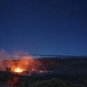 Active eruption, Kilauea volcano Active eruption, Kilauea volcano
