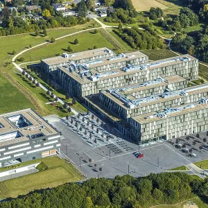 Aerial photograph, Bielefeld University of Applied Sciences Aerial photograph, Bielefeld University of Applied Sciences