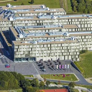 Aerial photograph, Bielefeld University of Applied Sciences Aerial photograph, Bielefeld University of Applied Sciences