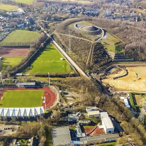 Aerial photograph, Lohrheide stadium Aerial photograph, Lohrheide stadium