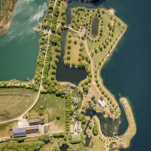 Aerial photograph, Wat Ley nature reserve