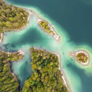Aerial view, bird's eye view Aerial view, bird's eye view